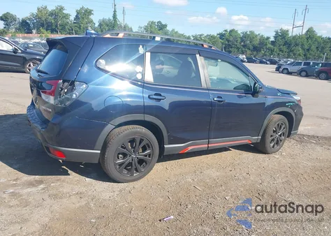 2019 Subaru Forester Sport from USA, damaged, VIN JF2SKAPC3KH491713